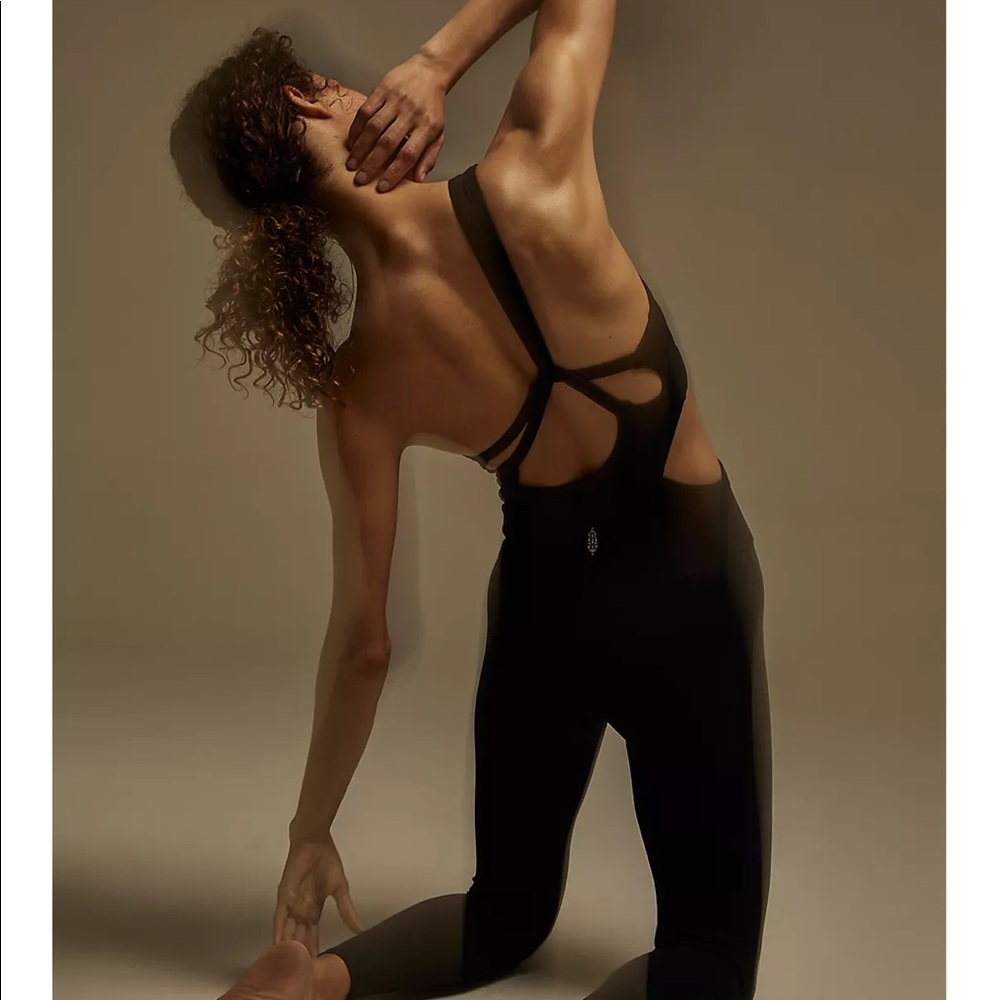 Free People: Transcend Limits Onesie in Black ((this is so 🔥))